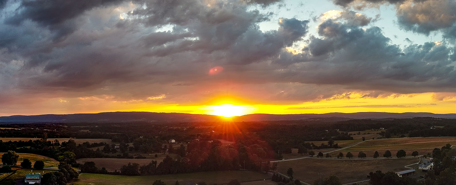 fine art moon photography Northern Virginia